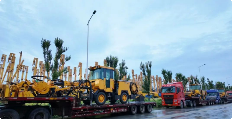 启程时刻 | 俄罗斯专享会锚杆钻车出发外洋矿山